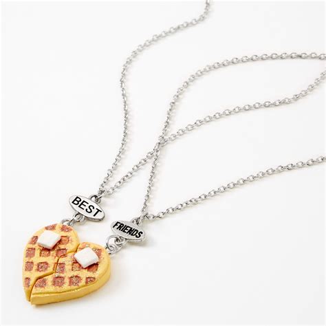 bff necklaces cute|bff necklaces for 2 claire's.